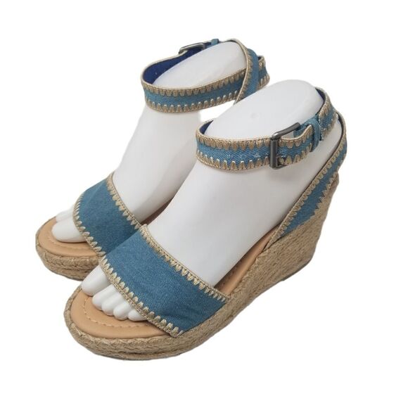 COCONUTS BY MATISSE, FRENCHIE ESPADRILLE WEDGES. SIZE 6.5 M. - Picture 1 of 15